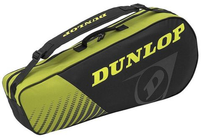 Сумка теннисная Dunlop SX Club 6 RKT - black/yellow