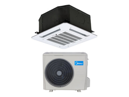 Кассетный кондиционер Midea MCA3/MOU mca3-12hrn1-q/mou-12hn1-q/t-mbq4-03e
