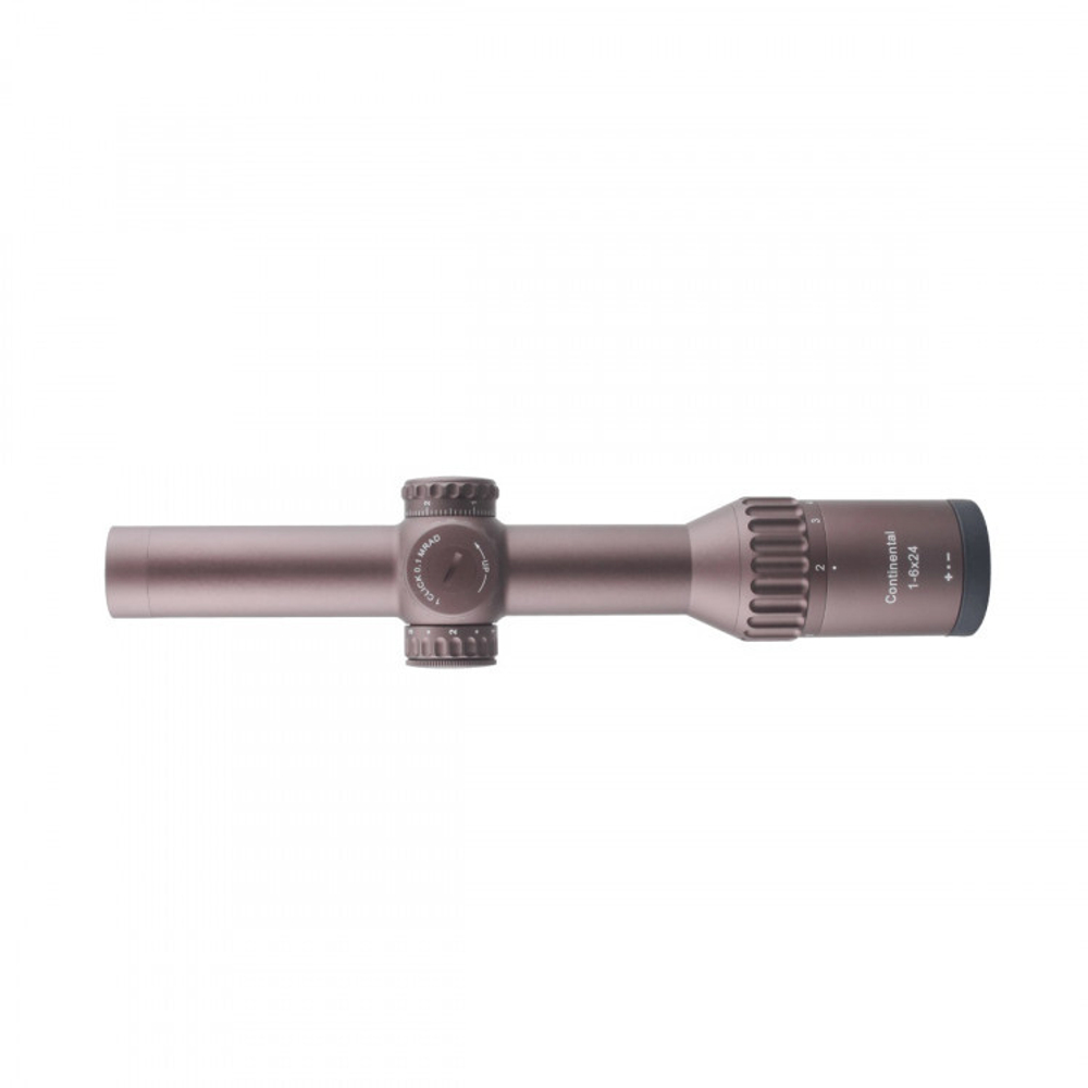 Тактический прицел Vector Optics Continental X6 1-6x24 SFP FDE для динамичных стрелковых дисциплин