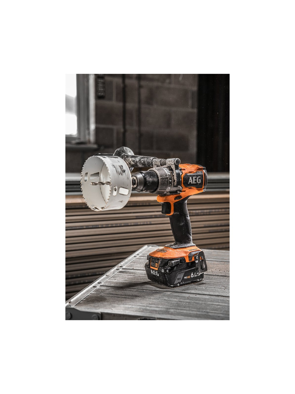 Ударная дрель-шуруповерт AEG BSB18BL2-602K 18 В 4935481043