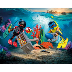 Playmobil - City Action Полицейский ныряльщик с сокровищем 72078