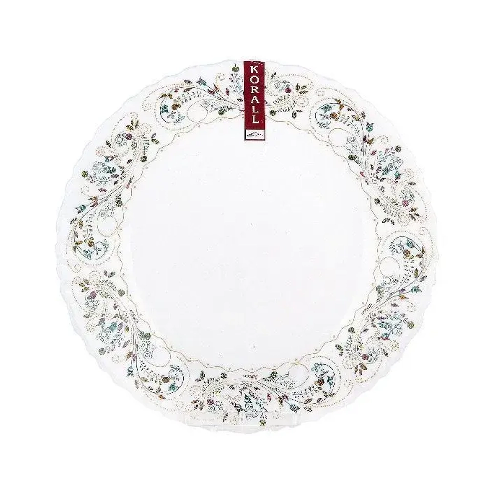 Тарелка плоская 19см сканди