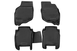 Коврики в салон HONDA Fit GD1 JDM, 06/2001–09/2007, правый руль, 4 шт. (полиуретан) Element.NLC.18.23.210K