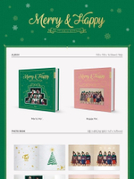 Альбом Twice - Merry & Happy 1st Album Repackage RANDOM Version