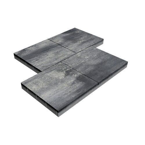 Тротуарная плитка Урбан Форс, 80 мм, ColorMix Актау, гладкая