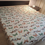 Покрывало "D. ГОБЕЛЕН", дизайн: АМЕТИСТ 54, хлопок 50%, Россия.