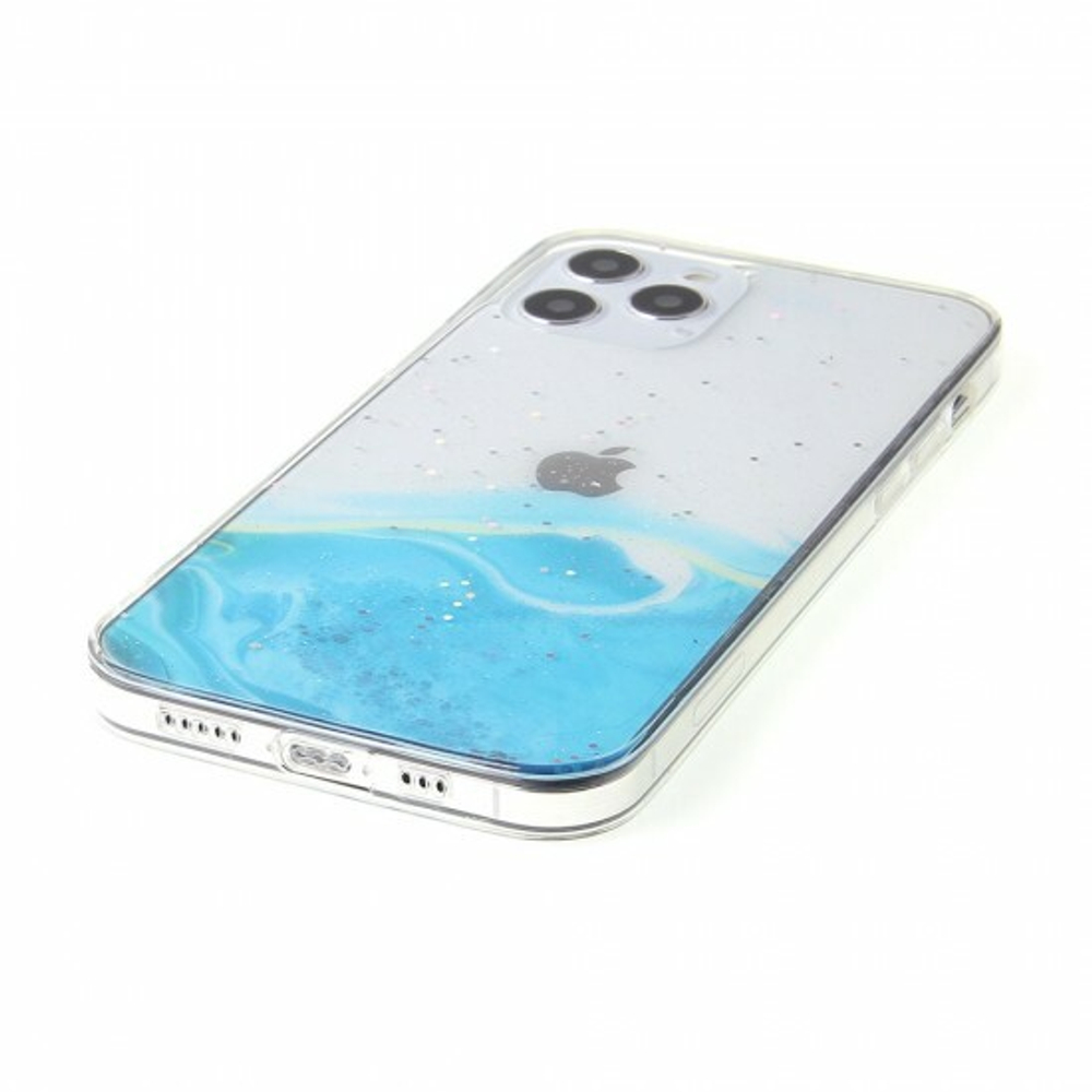 Силиконовый чехол Акварель для iPhone 12, 011856