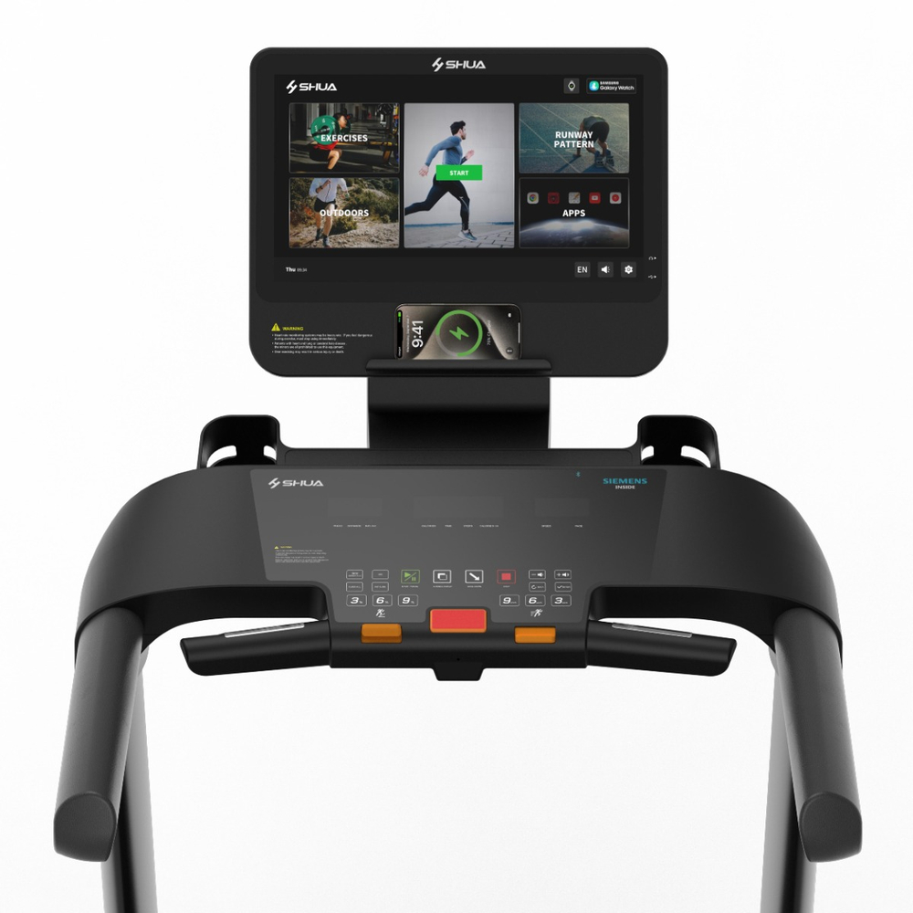 SH-T9100T22 Профессиональная беговая дорожка (Android-дисплей, 21,5") SHUA