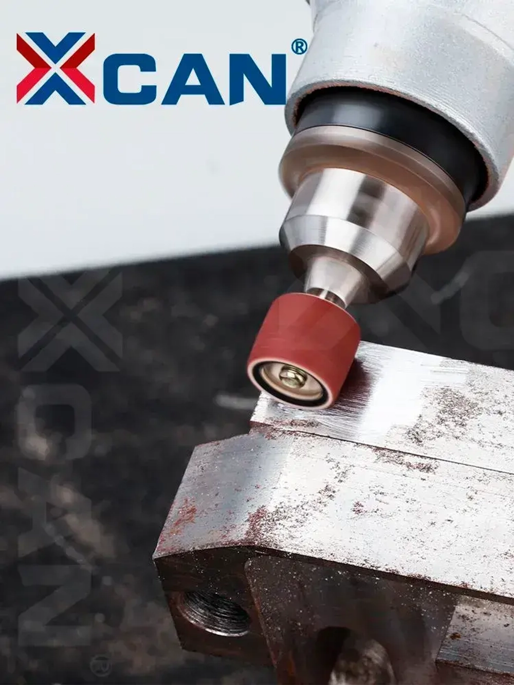 Набор шлифовальных барабанов для гравера XCAN с оправками, 102 предмета