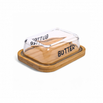 Масленка BUTTER на бамбуковой подставке