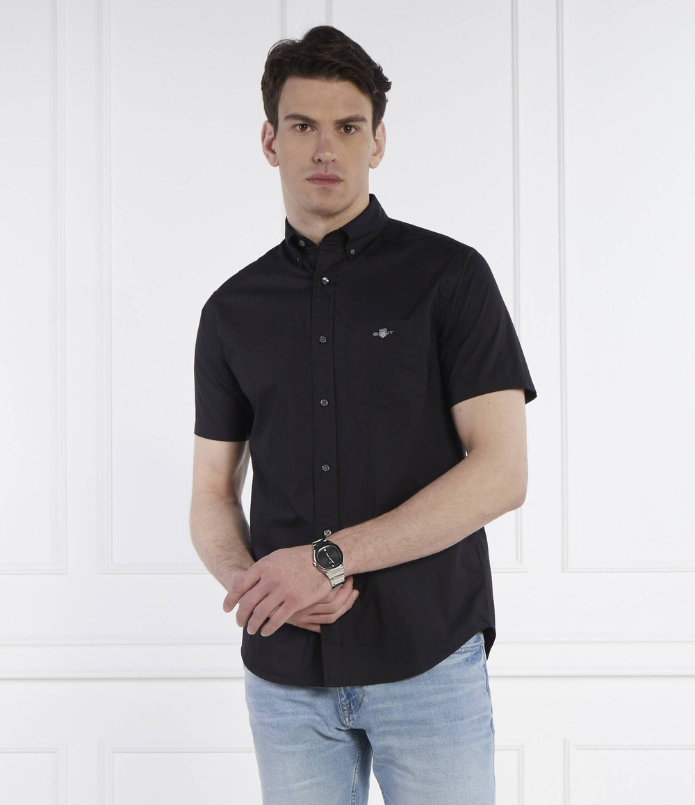 Рубашка REG POPLIN Gant - черный(3000101)
