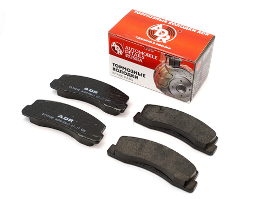 Колодки тормозные передние для ВАЗ 2121, 21214, Niva Chevrolet, Niva Legend, Niva Urban ADR