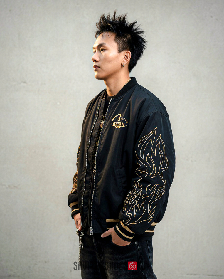 Бомбер Evisu Kuro