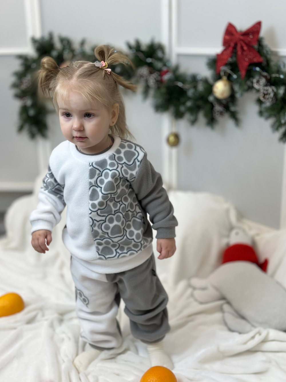 Флисовый костюм Лапки