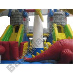 Большой надувной батут "Средневековье" 15*15*5 м