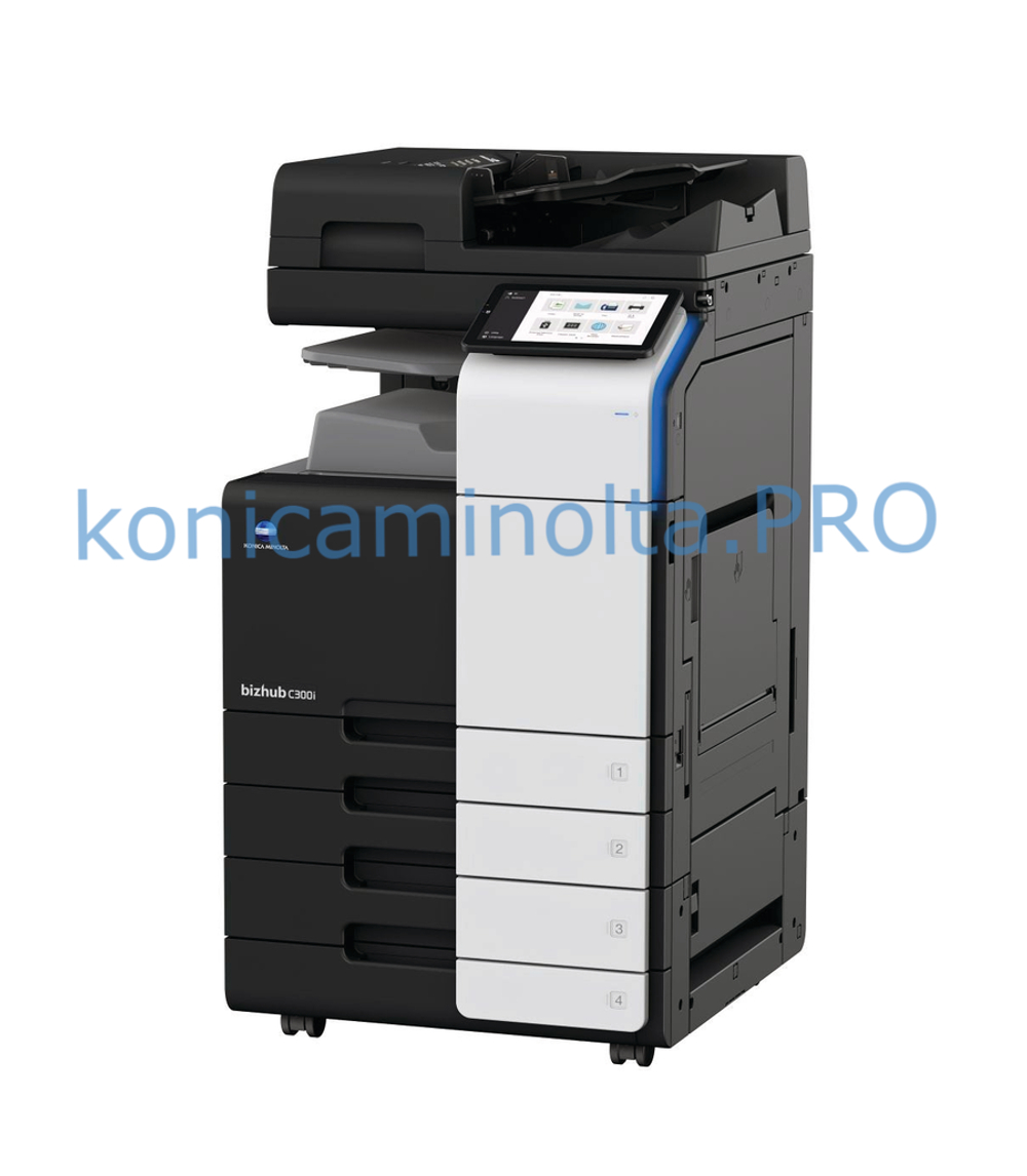 Konica Minolta bizhub C300i Полноцветное МФУ формата SRA3 с автоподачей DF-632, тумбой DK-516x и комплектом тонеров TN-328 CMYK