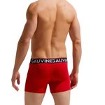 Мужские трусы боксеры красные GAUVINE 3011