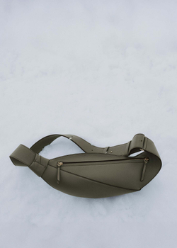 POLENE СУМКА NEYU, ДЫМЧАТО-ЗЕЛЕНЫЙ