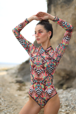 Multicolor Ethnic дл/р спущ/пл SPF