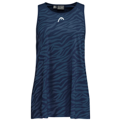 Топ теннисный Head Agility Tank Top W - Blue