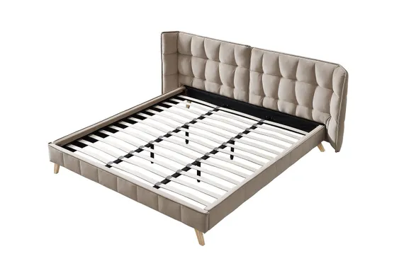 Кровать Hush 160х200 см, бежевая