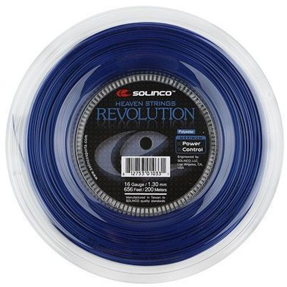 Струны теннисные Solinco Revolution (200 m) - blue
