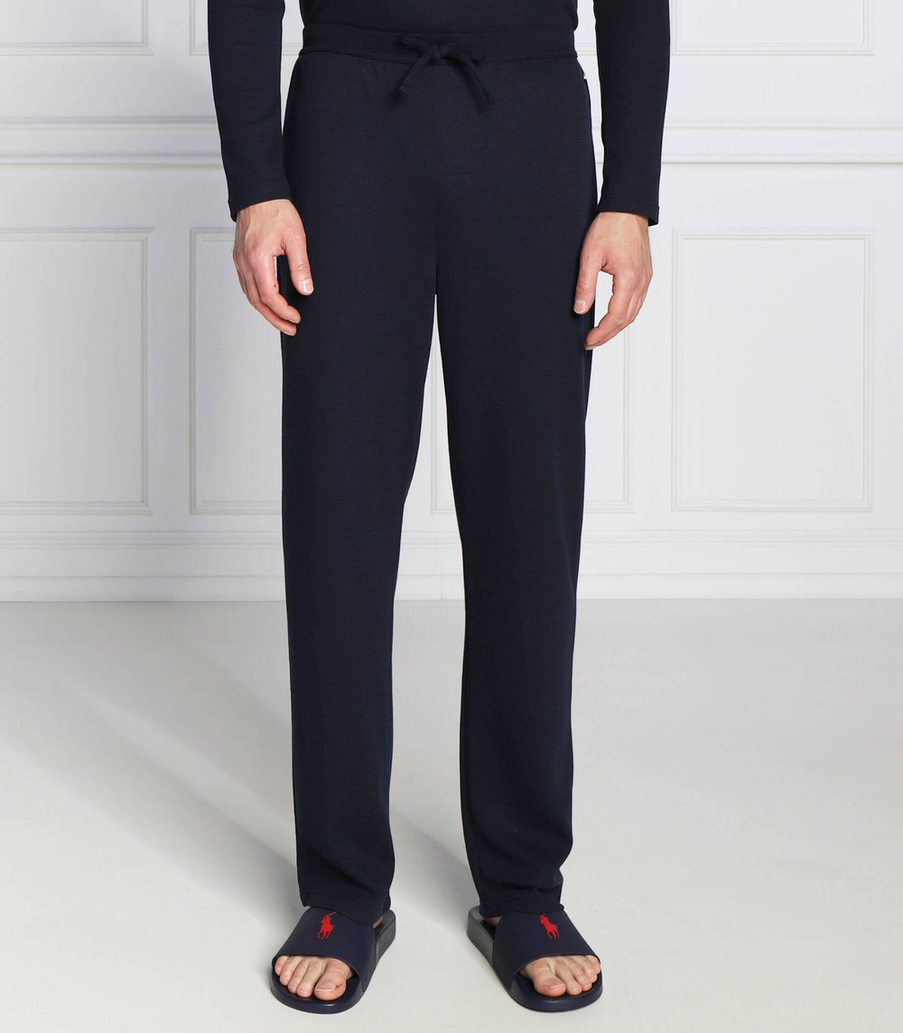 пижамные брюки waffle BOSS BLACK - темно-синий(50486456)