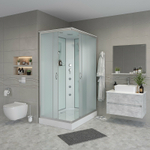 Душевая кабина Niagara Classic 120х80 NG-43285-14QG с гидромассажем