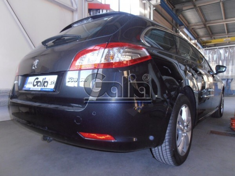 Фаркоп оцинкованный Galia P044A для Peugeot 508 универсал 2011-(паспорт и сертификат в комплекте)(без электрики)