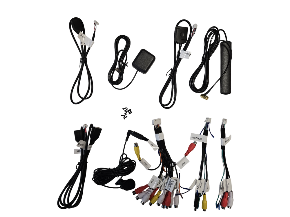 Магнитола в 10" рамку с экраном 9.2" QLED с крутилками - RedPower 850 PRO, Android 14, CarPlay, SIM-слот