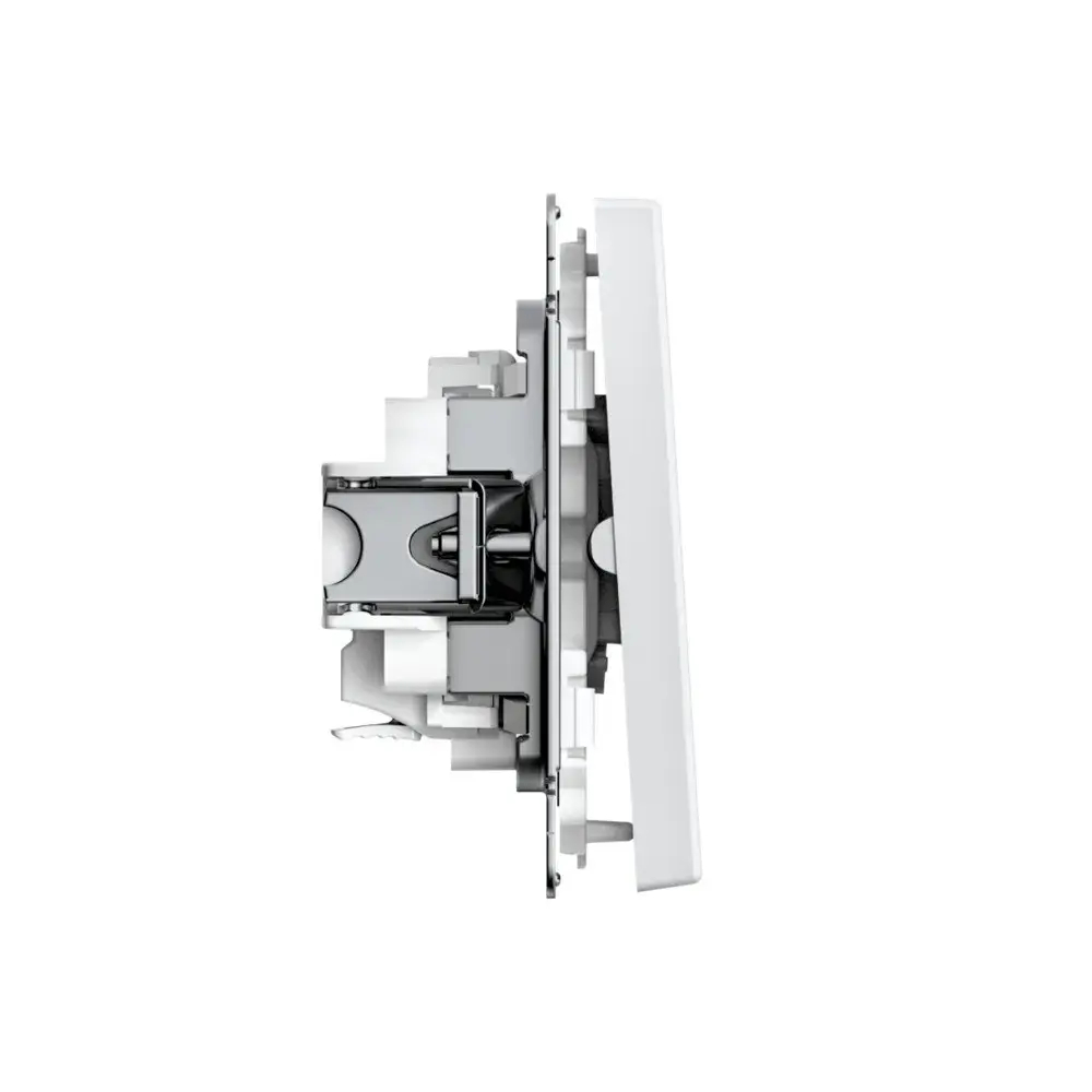 ARTGALLERY 2-клавишный ВЫКЛЮЧАТЕЛЬ, 10АХ, механизм, быстрозажим. клем., ЛОТОС