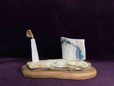 Письменный набор «Нефтяная вышка»