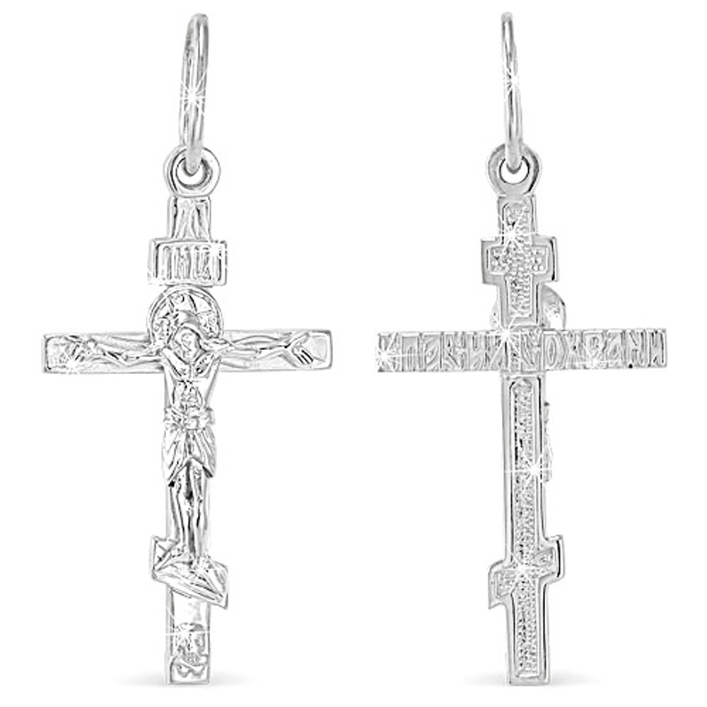 Крест из серебра 925 пробы