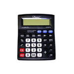 Калькулятор Alingar 12 разрядов, 155*190*25 мм, ассорти (белый/черный), "KK-5959-12", "СТ-5959-120"