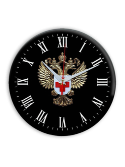 Настенные часы "Эмблема Здравоохранения 02 36" Декор для дома, подарок