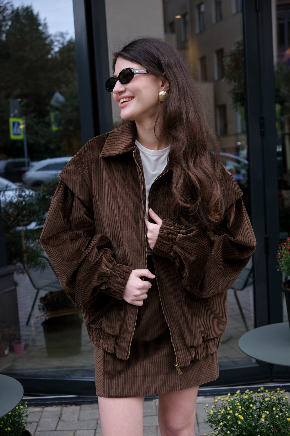 Бомбер COZY CHOCOLATE