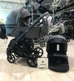 Коляска YOGA (2 в 1) (RIKO BASIC) 01 графит