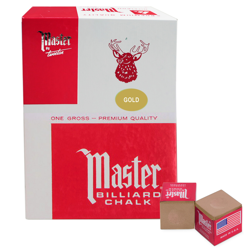 Мел Tweeten Master золотой (144 шт)