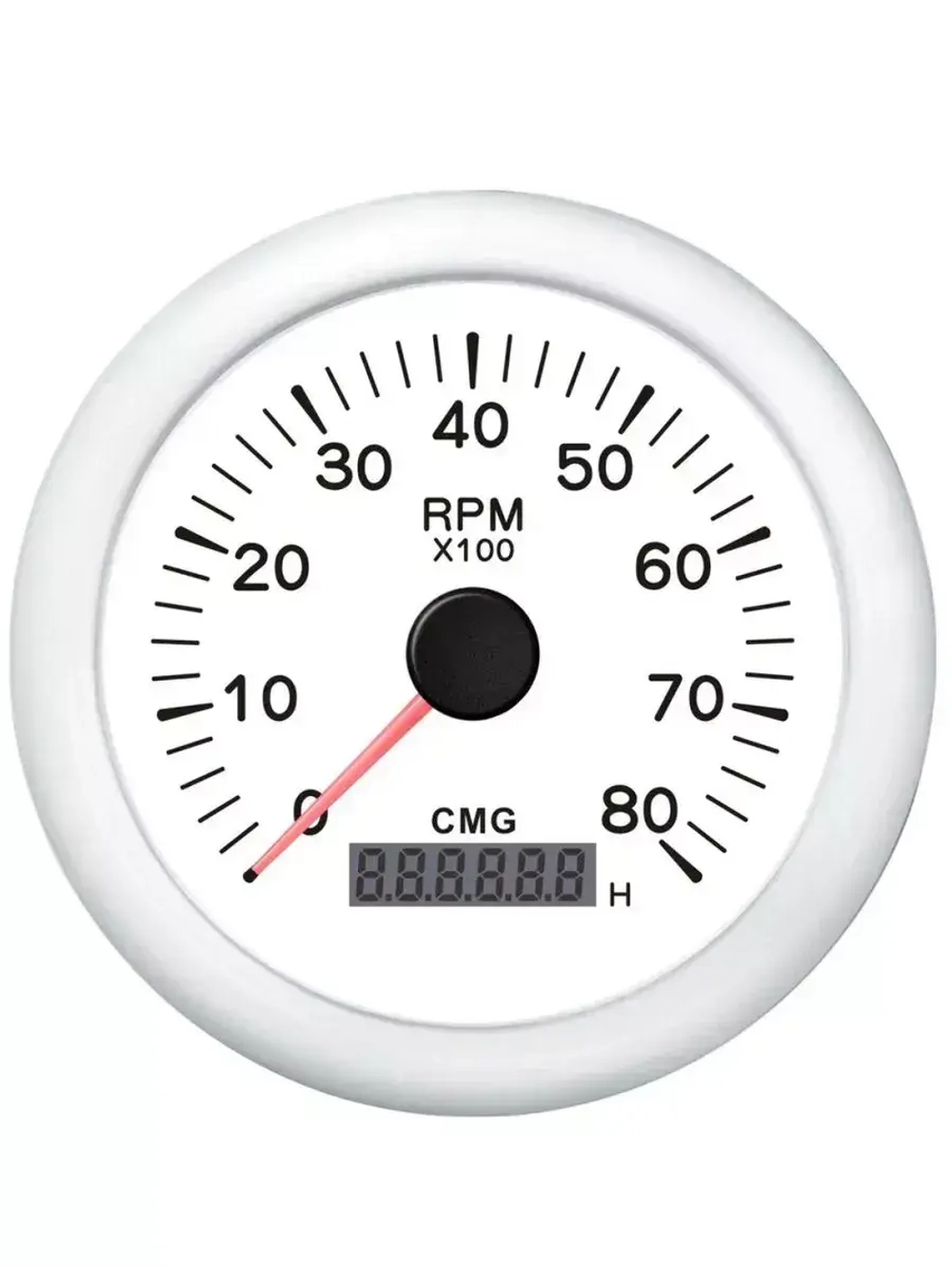 Тахометр аналоговый со счетчиком моточасов
