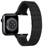 Браслет Apple Watch 38/40mm (AWB1002) Pitaka black carbon