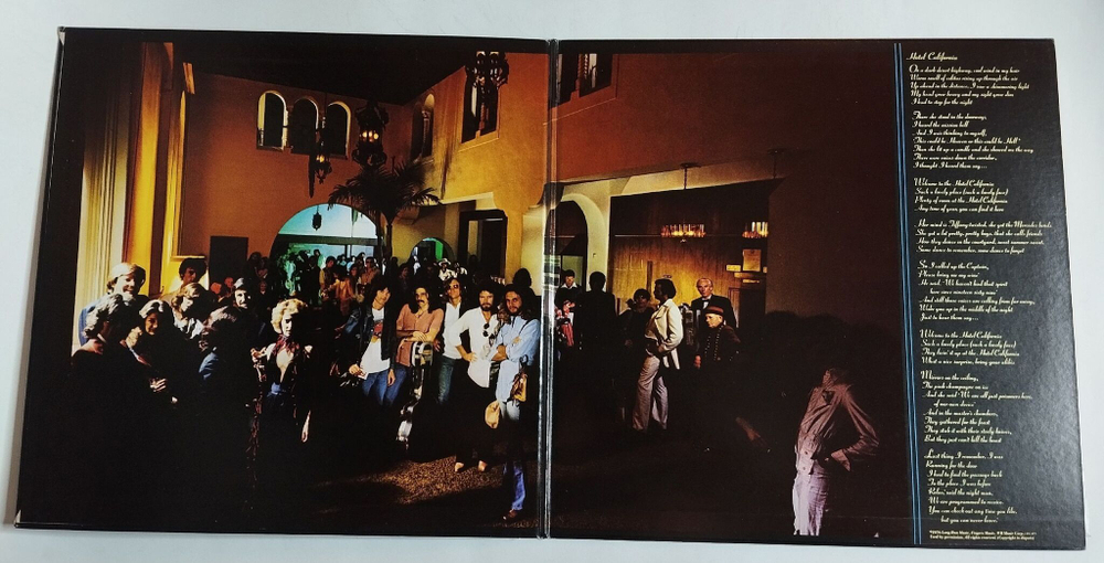 Винтажная виниловая пластинка LP Eagles Hotel California (Japan 1976) (No obi) (EX)