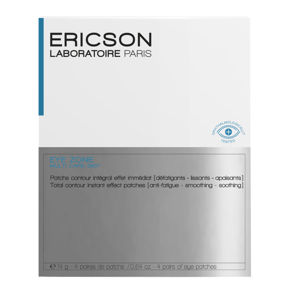 Ericson Laboratoire Патч-маска для век Total Contour Patches (4 пакетика-саше с 2-мя патч-масками)