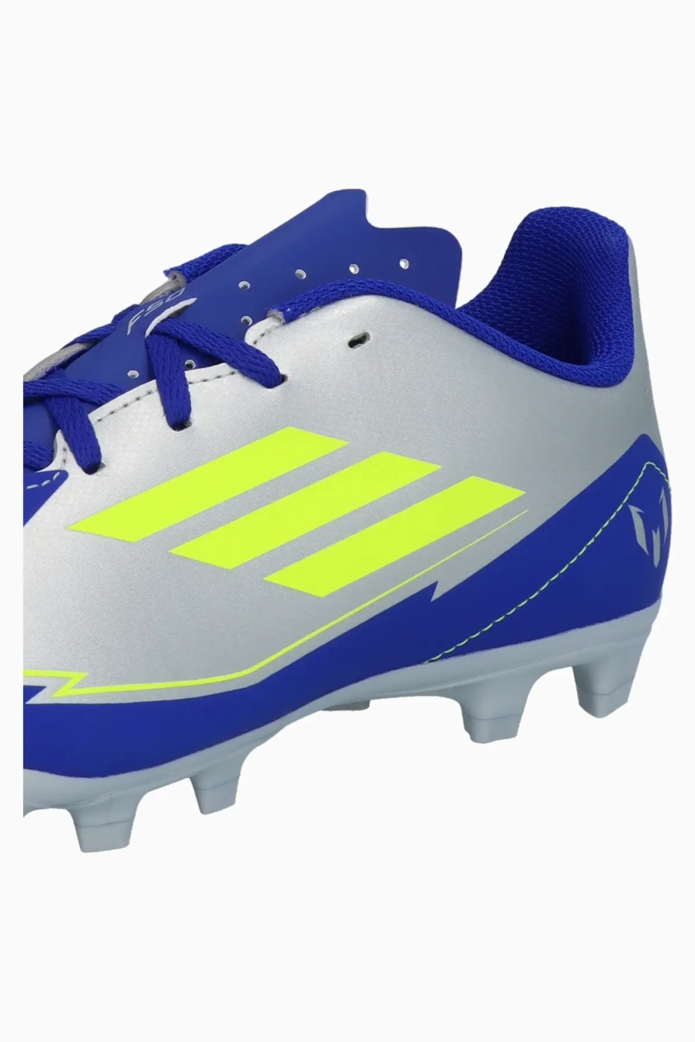 Бутсы adidas F50 Club Messi FG/MG Junior - серебряный