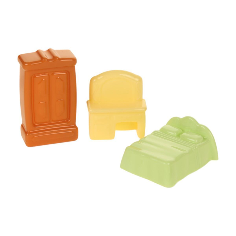 Набор мебели для кукол №1 6эл. в пакет (Полесье)