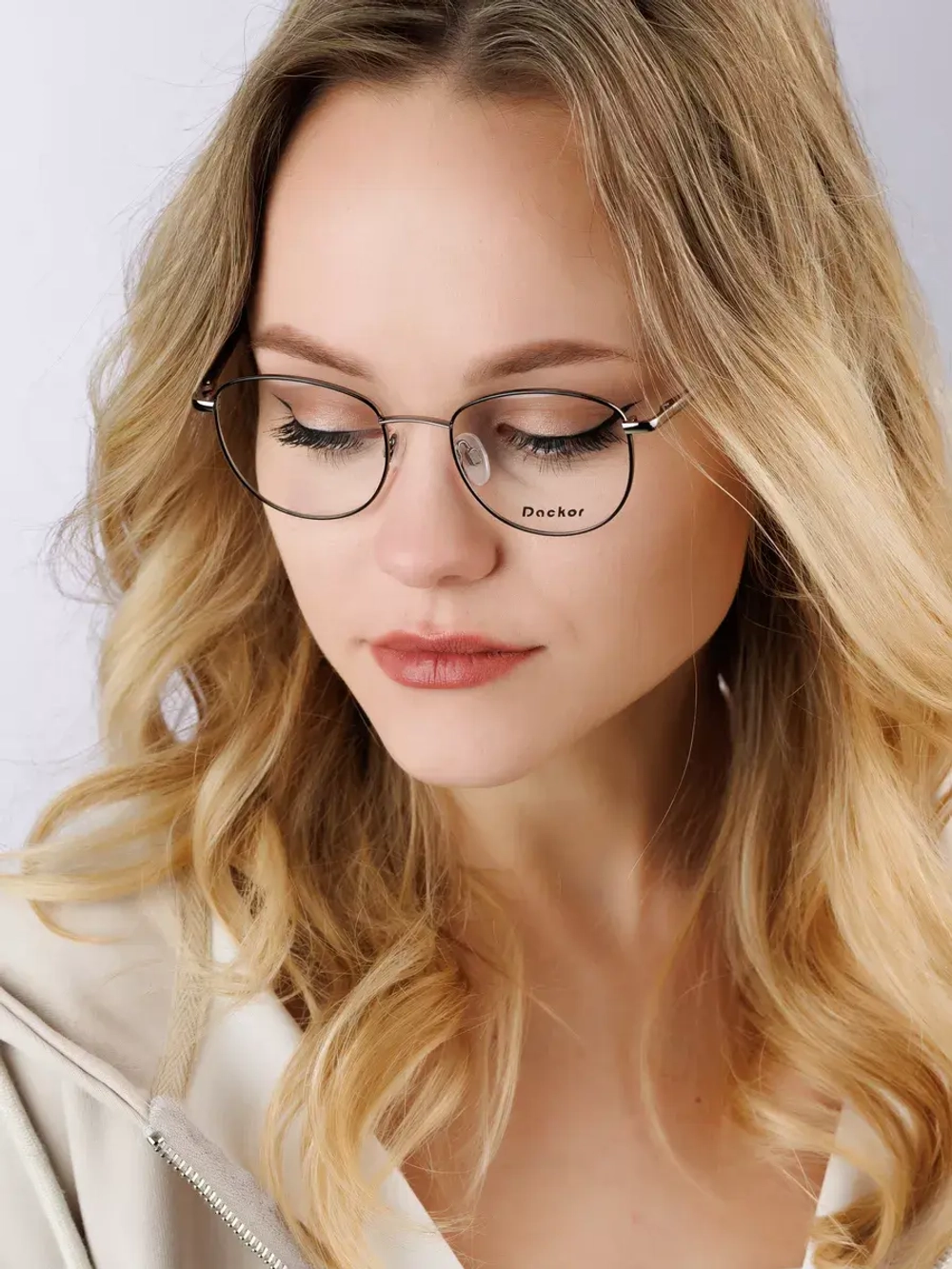 Оправа для очков для зрения металлическая брендовая