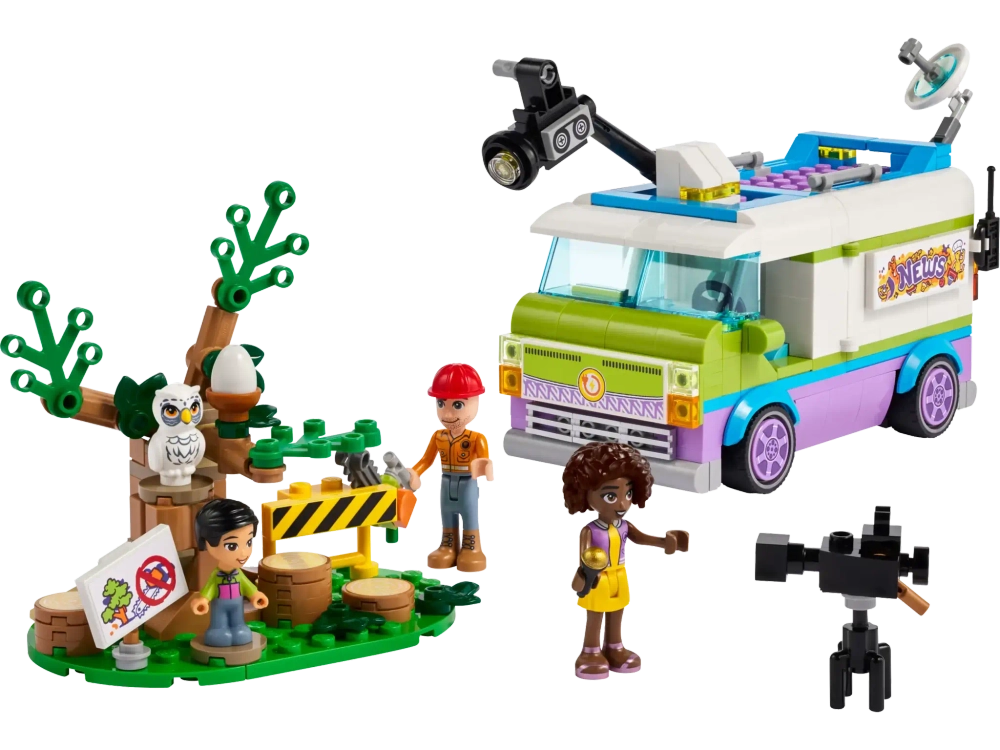 Конструктор LEGO Friends 41749 Фургон отдела новостей