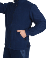 Куртка флисовая темно-синяя