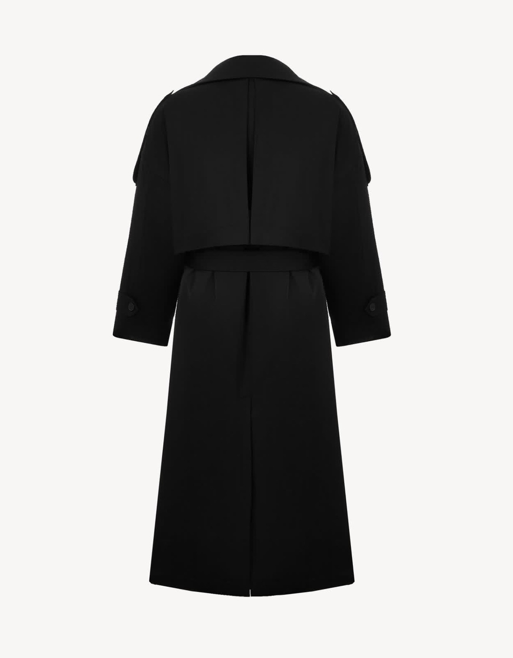 “Creative director” spring deconstructed tailcoat-trench