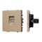Механизм компьютерной розетки SCT-NOBE-MPC1-SFPL-GD (RJ-45, CAT6) Arlight 054306