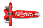 Самокат Mini Micro Deluxe складной LED красный